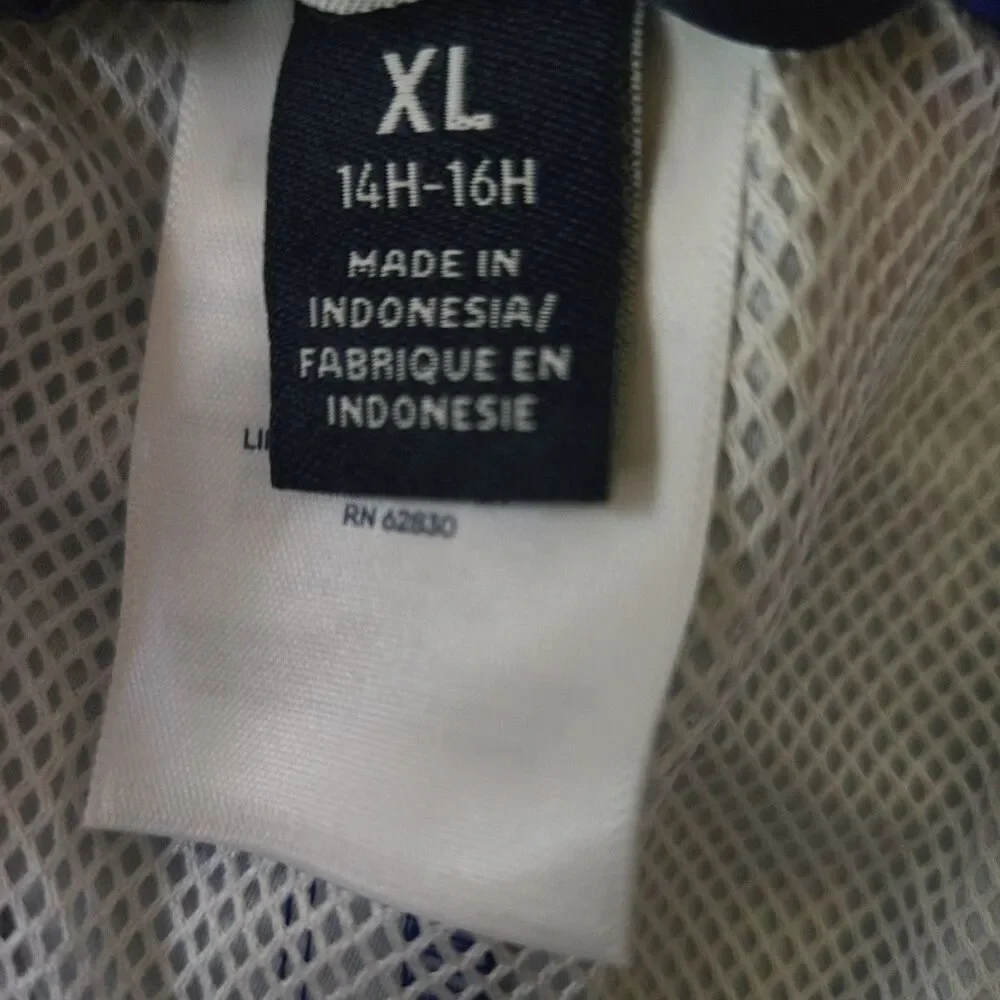 Land's End Boys Size XL‎ 14H - 16H Husky Funny Shark Trunks NWOT